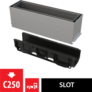 Venkovní žlab štěrbinový AVZ101S-R322R